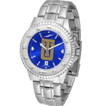 Tulsa Golden Hurricane Competitor AnoChrome-Steel Band Watch