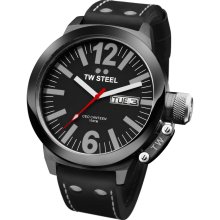 TW Steel Men's CEO Canteen Black Dial Watch TW-Steel-CE1031