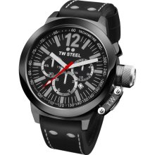 TW Steel Men's CEO Canteen Black Dial Watch TW-Steel-CE1033