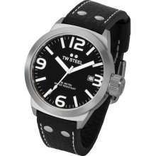 TW Steel Men's Icon Black Dial Watch TW-Steel-TW622