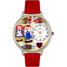 U-0220006 Raggedy Ann & Andy Watch in Silver