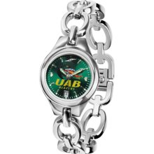 UAB Blazers Ladies Stainless Steel Eclipse AnoChrome Watch