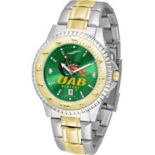 UAB Blazers Men's Stainless Steel and Gold Tone Watch