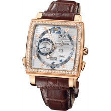 Ulysse Nardin Quadrato Dual Time Perpetual 326-90b/91