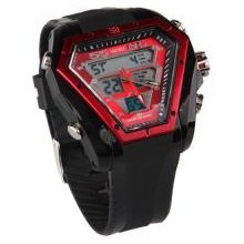 unisex digital rubber watchband stopwatch wristwatch wrist watch water