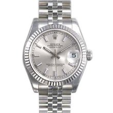 Unisex ROLEX Oyster Watch Perpetual Datejust