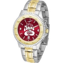 University of Montana Men's Stainless Steel and Gold Tone Watch