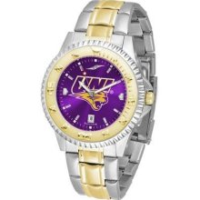 University of Northern Iowa Men's Stainless Steel and Gold Tone Watch