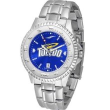 University of Toledo Rockets Men's Stainless Steel Dress Watch