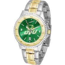 Utah Valley University Men's Stainless Steel and Gold Tone Watch