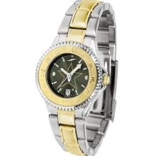 Vanderbilt Commodores Ladies Stainless Steel and Gold Tone Watch