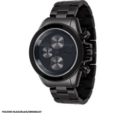 Vestal ZR-2 Minimalist Watch - Polished Black/Black ZR2004