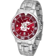 Washington State Cougars Mens Competitor Anochrome Watch