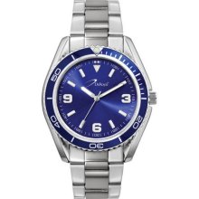 Watch creations unisex silver bracelet watch w/ blue ($3 - Silver/Blue