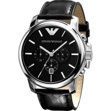 Watch Emporio Armani Maximus Ar0431 MenÂ´s Black