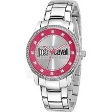 Watch Just Cavalli Jc Huge 38Mm 3H Silver