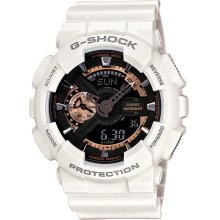 White casio g-shock ana-digital watch ga110rg-7a