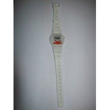 White Garfield Digital Watch - White - Other