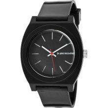 Women's Black Dial Black Rubber ...