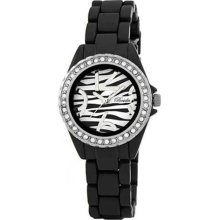 Women's Elizabeth Watch in Black / Zebra ...