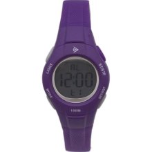 Women's Spring Digital Dial Purple Rubber ...