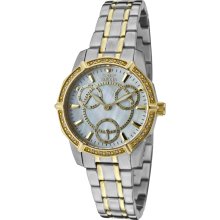 Women's Wildflower White Diamond White MOP Dial Two Tone