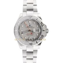 Yachtmaster Stainless Steel Model 16622 Platinum Bezel