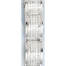 14K Gold Diamond Bracelets 37.68 ctw