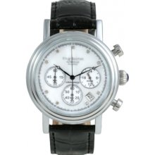 150580DM Krug Baumen Enterprise Diamond White Mop Dial