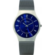 233LSTN Skagen Mens Blue Grey Watch