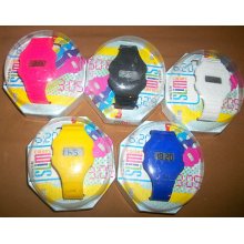 5 Watchme Slim Colors Kids Digital Watch 5 Different Colors