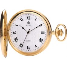 90030-02 Royal London Mens Mechanical Pocket Watch