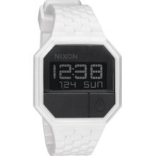 A169-1127 Nixon The Rubber Re-Run White Black Watch