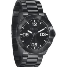 A276-1001 Nixon The Private SS All Black Watch