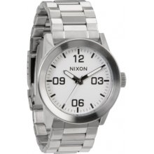 A276-1100 Nixon Mens Private SS White Watch