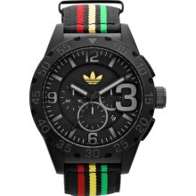 adidas Originals 'Newburgh' Nylon Strap Watch