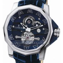 Admirals Cup Tourbillon 48 (WG / Blue / Leather)