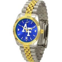 Air Force Academy Falcons Men's Stainless Steel Alumni Dress Watch