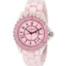 Akribos XXIV Women's AKR484PK Allura Pink Ceramic