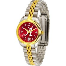 Alabama Crimson Tide Bama Ladies Gold Dress Watch