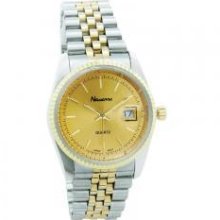 Alex Navarre - MENS ANALOG QUARTZ WATCH - Two-Tone Stainless Steel MSRP: $41.95