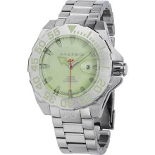 Android Men's 'divemaster Silverjet 500 Automatic' Green Watch