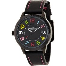 Angel Heart Watch Black Label Limited Version Bk37 Bbrb-bk Ladies Japan F/s