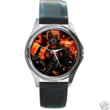 Anime Blue Eyes Tri Gun Vash The Stampede Leather Watch