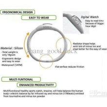 Anion Form // Digital Display Watch//hand Ring Table//negative Ion B