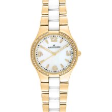 Anne Klein Ceramic Ladies Watch 10-9118Wtgb