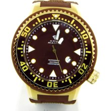 Aqua Master Chronometer Brown Dial Mens Watch W313 6