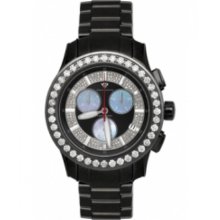 Aqua Master Men's Masterpiece Diamond Watch with Diamond Bezel, 8.00