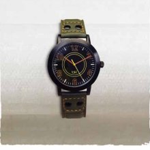 Arhaus Jewels Camo Green Watch