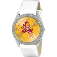 Arizona State Sun Devils Ncaa Ladies Glitz Series Watch Internet Fulf